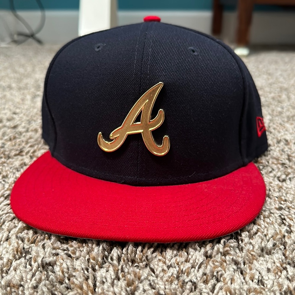 *SOLD* NWOT Atlanta Braves 59Fifty Fitted hat